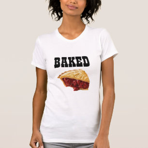 gebakken kerrie een grappige bakkerij t-shirt