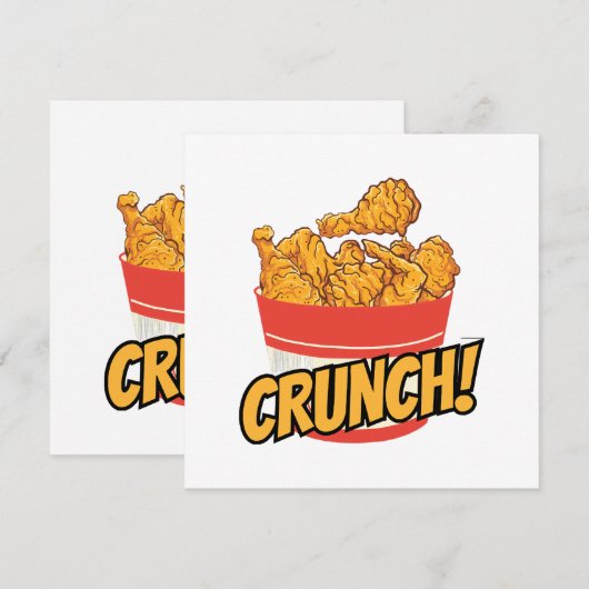 gebakken kip (Voorkant / Achterkant)