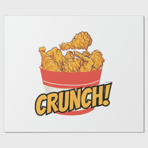 gebakken kip cadeaupapier