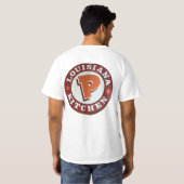 GEBAKKEN KIP LOGO EN KIP SANDWICH POPEYES T-SHIRT (Achterkant volledig)