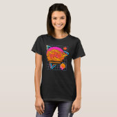 Gebakken Kip Retro 80s Stijl  T-shirt (Voorkant volledig)