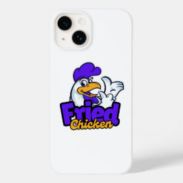 Gebakken kip typografie Case-Mate iPhone 14 hoesje