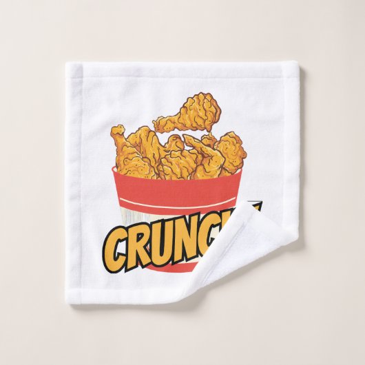 Gebakken kip washandje (Wasdoekje)
