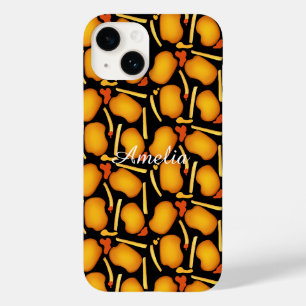 Gebakken kippenbeten en aardappelfriet Case-Mate iPhone 14 hoesje