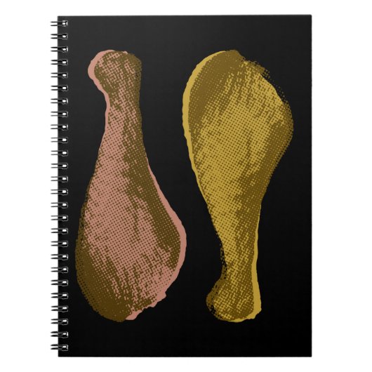 Gebakken Kippenpoten Notitieboek (Voorkant)