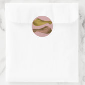 Gebakken Kippenpoten Ronde Sticker (Tas)