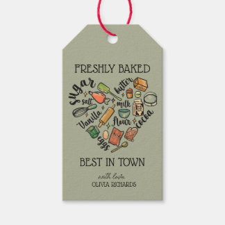 Gebakken met Liefde Cadeaulabel