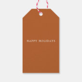 'Gebakken met liefde' Gingerbread Cookieman Gift L Cadeaulabel (Achterkant)