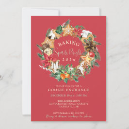 Gebakken met liefde Gingerbread Cookies uitwisseli Kaart