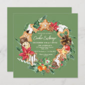 Gebakken met liefde Gingerbread Cookies uitwisseli Kaart (Voorkant / Achterkant)