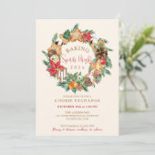 Gebakken met liefde Gingerbread Cookies uitwisseli Kaart (Staand voorkant)