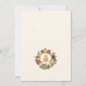 Gebakken met liefde Gingerbread Cookies uitwisseli Kaart (Achterkant)