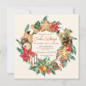 Gebakken met liefde Gingerbread Cookies uitwisseli Kaart (Voorkant)