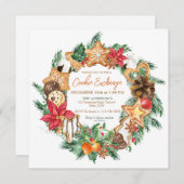 Gebakken met liefde Gingerbread Cookies uitwisseli Kaart (Voorkant / Achterkant)