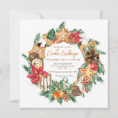 Gebakken met liefde Gingerbread Cookies uitwisseli Kaart (Voorkant)