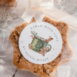 Gebakken Met Liefde Kerst Hot Cacao Sticker