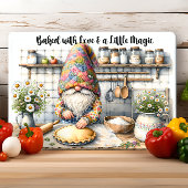 Gebakken met liefde rustieke bakken gnoom snijplank