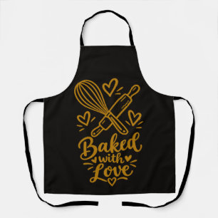 Gebakken met Liefde Schattig Cadeau voor Bakliefhe Schort