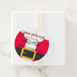 Gebakken met Liefde Sinterklaas Vrolijk Kerstfeest Bedankjes Labels