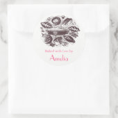 Gebakken met Liefde Stickers (Tas)