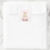 Gebakken met liefde Trouwtaart Sticker (Tas)