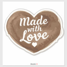 Gebakken met liefdeshart