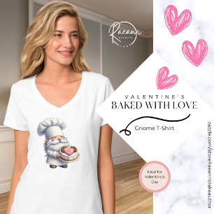 Gebakken met Love Gnome T-Shirt