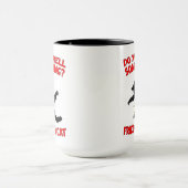 Gebakken Pussycat - Kerstvakantie Leuke Quote Mok (Midden)