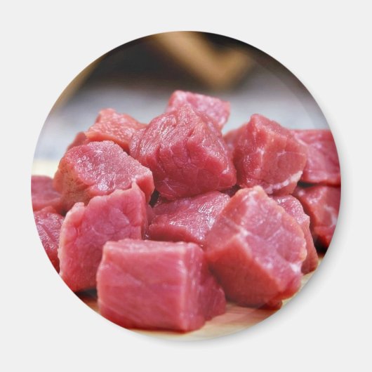 Gebakken Smelt Eten Diner Klaar om te koken Magneet (Voorkant)