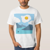Gebakken zon t-shirt (Voorkant)