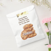 Gebakwinkel voor gepersonaliseerde chocolade koekj bedankzakje (Gezegeld)