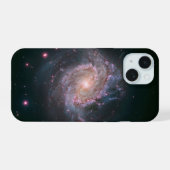 Gebalkte Spiraalstelsel Messier 83. 2 iPhone 15 Case (Achterkant horizontaal)