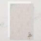  geballetdanserij briefpapier (Voorkant / Achterkant)