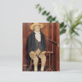 Gebalsemd lichaam van Jeremy Bentham Briefkaart (Staand voorkant)