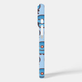 Gebandeerde parkiet / Cobalt Case-Mate iPhone Case (Achterkant / Links)