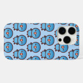 Gebandeerde parkiet / Cobalt Case-Mate iPhone Case (Achterkant (horizontaal))