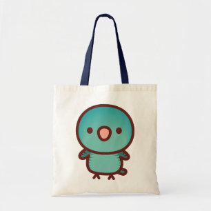 Gebandeerde parkiet / Turquoise Tote Bag
