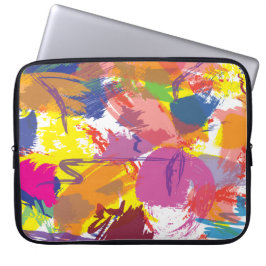 Gebaren #1 laptop sleeve