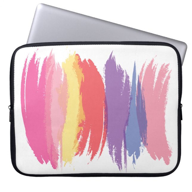 Gebaren #3 laptop sleeve (Voorkant)