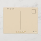 gebarentaal alfabet handgebaren briefkaart (Achterkant)