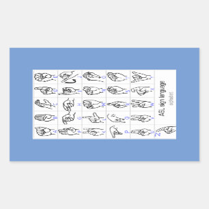 GEBARENTAAL ALFABET STICKER