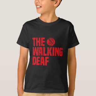 Gebarentaal Coach Doof Bewustzijn Gift Zwart T-shirt