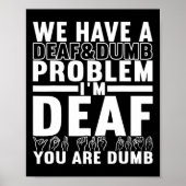 Gebarentaal Doof bewustzijn 8 Poster (Voorkant)