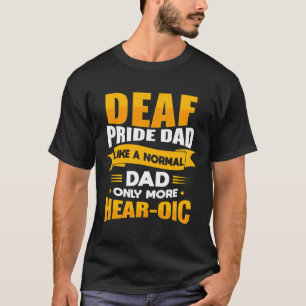 Gebarentaal Doof Bewustzijn ASL en Dove Pride Day T-shirt