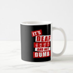 Gebarentaal Doof Bewustzijn Hand Talk ASL Lenguaj Koffiemok