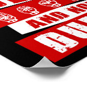 Gebarentaal Doof Bewustzijn Hand Talk Asl Lenguaj Poster (Hoek)