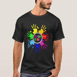 Gebarentaal Handpuzzel Autisme Bewustzijn Steun T-shirt