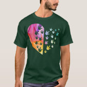 Gebarentaal Hart ASL Gift Deaf Gift ASL Gift T-shirt (Voorkant)
