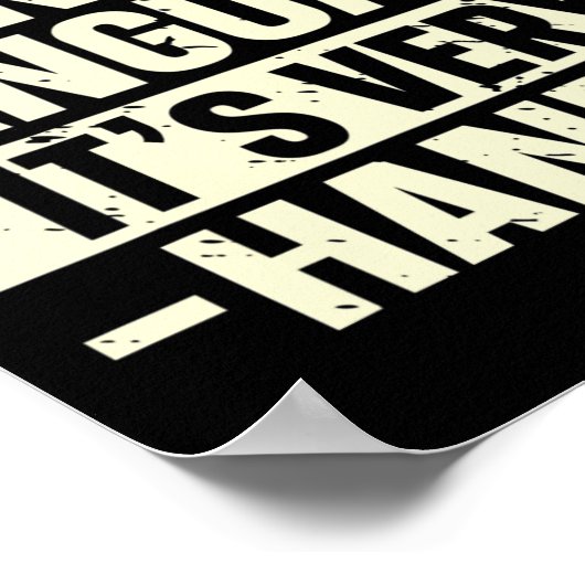 Gebarentaal Het is erg handig ASL Awareness 1 Poster (Hoek)