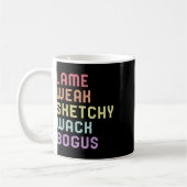 Gebarentaal Lam Zwak Asl Sla T-shirt Doofbewustzij Koffiemok (Links)